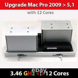 2009 Mac Pro Cpu Tray 12-core 3.46ghz Identity Model 4.1 5.1 96gb Ram