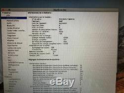 Apple Mac Book Pro Mc373ll / A 15.4 2.66 Ghz Intel Core I7 8gb Ram 500gb