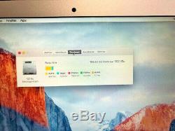 Apple Macbook Air 13 Model A1466 Early 2015, Intel Core I5 1.6ghz 8gb 128ssd