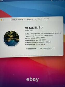 Apple Macbook Pro 13.3 (intel Core I5, 2.9 Ghz, 256 Gb, 8 GB Ram)