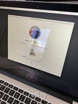 Apple Macbook Pro 15.4 (intel Core I7-4770hq, 2 Ghz, 256 GB Ssd, 16gb Ram)