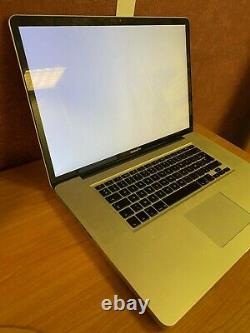 Apple Macbook Pro 17 (500gb Hdd, Intel Core I5 5th Generation, 2.53ghz, 4gb)