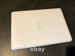 Apple Macbook White 13,3 Core2duo 2.4 2gb Ram 250gb Hdd High Sierra
