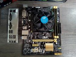 Asus H81m-k Intel Core I3-4160 + @ + 2 X 3.60 Ghz Ddr3 8gb + 1gb Radeon R7-240