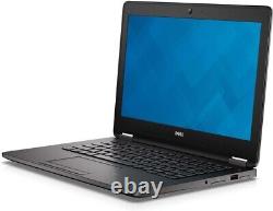 Dell Latitude E7270 i7-6600U 3.4Ghz Turbo 8GB 256GB SSD 12.5 HD W10 Portable PC