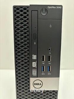 Dell Optiplex 3040 SFF Desktop PC I3 6th Gen 8GB SSD 240GB Win 11 Pro