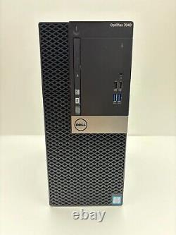 Dell Optiplex 7040 MT Desktop PC I7 6th Gen 16GB M.2 500GB Win 11 Pro