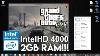Grand Theft Auto V Intel Core I3 3217u 1 8ghz Intelhd 4000 2gb Ram