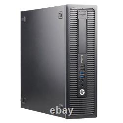 HP 600 G1 SFF PC 19' Screen Intel Core i3-4130 8GB RAM 240GB SSD Windows 10 Wifi