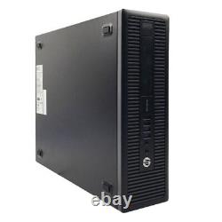 HP 600 G1 SFF PC 19' Screen Intel Core i3-4130 8GB RAM 240GB SSD Windows 10 Wifi