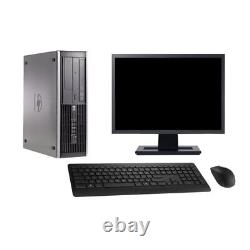 HP Compaq 6200 Pro SFF PC 22' Screen i5-2400 16GB RAM 1TB Hard Drive Windows 10 Wifi