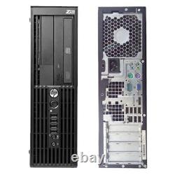 HP Z210 SFF PC 22' Screen Intel Pentium G630 8GB RAM 2TB Hard Drive Windows 10 Wifi