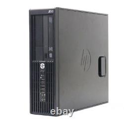 HP Z210 SFF PC 22' Screen Intel Pentium G630 8GB RAM 2TB Hard Drive Windows 10 Wifi