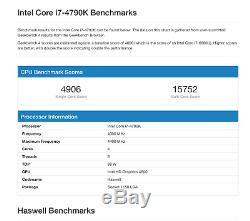 Imac 27 Retina 5k Late 2014 Intel Core I7-4790k 4.0 / 4.4 Ghz Ram 32gb Ssd 2 Tb