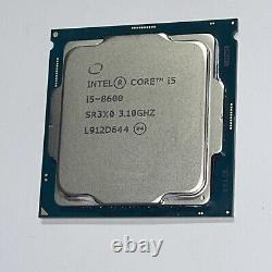 Intel Core I5-8600 Sr3x0 Cpu 3.1ghz Socle 1151 Café Lake-s 65 Watt Processor