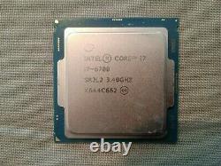 Intel Core I7 6700 Sr2l2 3.4ghz 4 Core / 8 Thread Socket Lga1151. Tested
