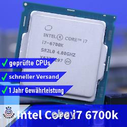 Intel Core I7-6700k 4.0ghz Quad Core Processor