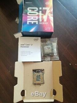 Intel Core I7 6700k Cpu Box Complete Sr2l0 Instructions 4.0ghz Lga1151 4core 8thread