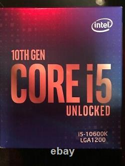 Intel Core i5 10600k 10th Generation 4.1GHz processors.