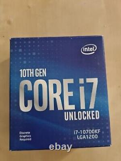 Intel Core i7-10700KF Processor (5.1 GHz, 8 Cores, LGA1200 Socket, Box)