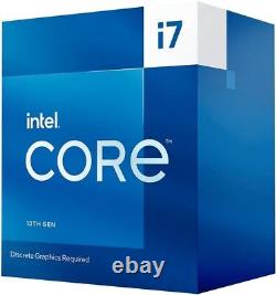 Intel Core i7-13700KF Desktop Processor 16 cores (8 P-cores + 8 E-cores) 30M Cache