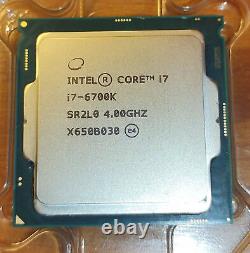 Intel Core i7-6700K (4C/8T) 4.20 GHz Boost Socket LGA1151V1