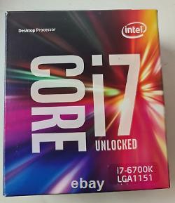 Intel Core i7-6700K Skylake 4.40 GHz Processor i7 6700K h110 b150 z170 z270
