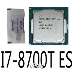 Intel Es I7-8700t Qn8j 1.6ghz Socket Lga1151 6core 35w 14nm Cpu Processor