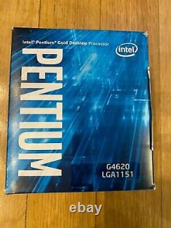 Intel Pentium G4620 Sr35e Cpu Dual Core 3.7 Ghz, Lga1151, 51w Cpu Boxed