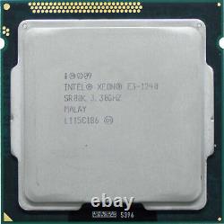 Intel Xeon E3-1240-v1 (sr00k) 3.30ghz 4-core Lga1155 Cpu