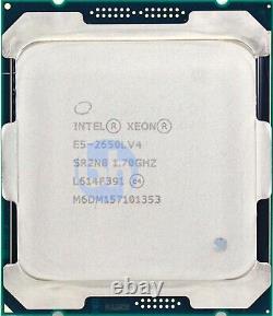 Intel Xeon E5-2650l V4 (sr2n8) 1.70ghz Fourteen (14) Core Lga2011-3 35mb 65w Cpu