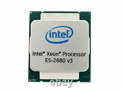 Intel Xeon E5-2680 V3 Cpu 12x 2.5ghz -3, 3ghz 12 Core Processor Lga 2011-3 Sr1xp