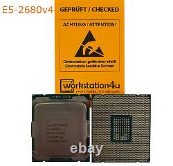 Intel Xeon E5-2680 V4 3.3ghz Max. 14-core Cpu 28 Threads Lga2011-3 Processor