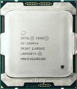Intel Xeon E5-2680 V4 (sr2n7) 2.40ghz Fourteen (14) Core Lga2011-3 35mb 120w Cpu