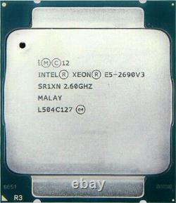 Intel Xeon E5-2690 V3 (sr1xn) 2.60ghz 12-core Fclga2011-3 Cpu