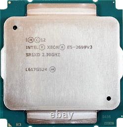 Intel Xeon E5-2699 V3 (sr1xd) 2.30ghz 18-core Lga2011-3 Cpu