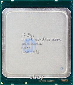 Intel Xeon E5-4650v2 (sr1ag) 2.40ghz 10-core Lga2011 Cpu