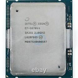 Intel Xeon E7-8870 V4 (sr2s1) 20-core 2.10ghz 50mb 40w Lga2011 Cpu Server