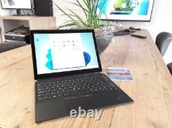 Lenovo THINKPAD X1 Tablet Gen 3 13 i5-8350U 8GB RAM 256GB NVMe SSD Webcam