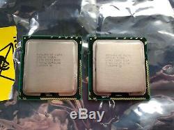 Lot 2x Intel Xeon Cpu X5690 @ 3.46ghz Core Hex, 6.4gt / S Qpi, Matched Pair