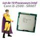 Lot X10 Cpu Processors Intel Core I5-2500 3.3ghz 6mo Sr00t 5gt/s Lga1155