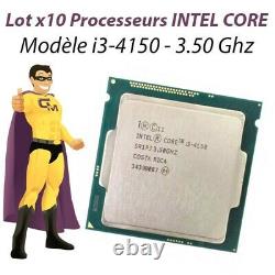 Lot X10 Intel Core I3-4150 Cpu Processor 3.5ghz Sr1pj 3mo Socket 1150