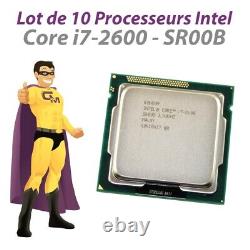 Lot x10 Intel Core I7-2600 3.4Ghz 8Mo SR00B LGA1155 Quad Core CPU Processors