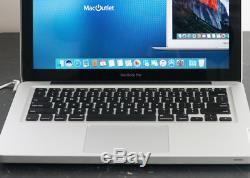 Macbook Pro 13in A1278 2.4ghz Intel Core I5 ​​4gb Ram 500gb Hdd (2011) 4,125