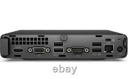 Mini PC HP 260 G3 Intel Core i3 7130U 8GB DDR4 256GB SSD WIN 10 Vesa Support