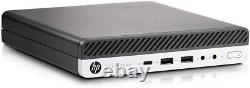 Mini PC HP ELITEBOOK 800 G3 I5-7500T 3.3GHz 8GB 240GB SSD HD 530 W10