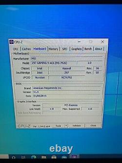 Msi Z97 Gaming 9 Ack + Core I7-4790k 4.00ghz + Ventirad Bequiet
