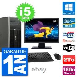 PC Tour HP 8100 Screen 22 Intel Core i5-650 RAM 16GB Disk 2TB Windows 10 Wifi