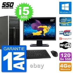 PC Tour HP 8100 Screen 22 Intel Core i5-650 RAM 4GB SSD 120GB Windows 10 Wifi