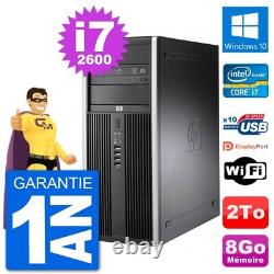 PC Tour HP 8200 Intel Core i7-2600 8GB RAM 2TB Hard Drive Windows 10 Wifi